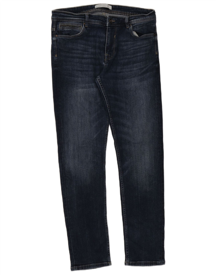 Zara Mens Slim Jeans EU 44 Grande W34 L31 Azul