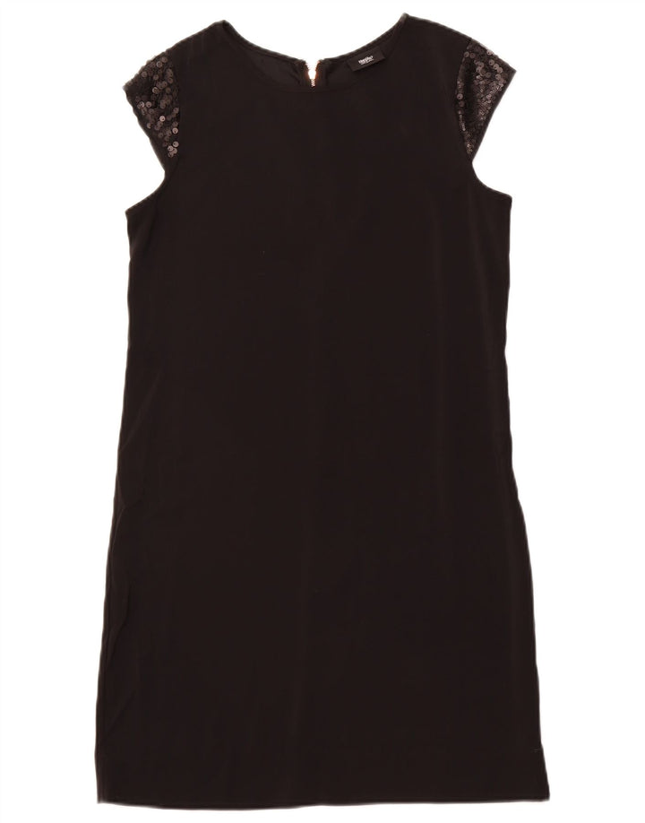 Vestido feminino MOSSIMO UK 6 XS poliéster preto