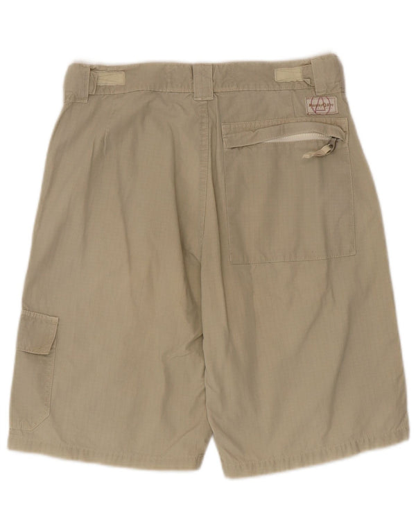 Shorts cargo masculino Murphy & Nye W32 algodão cáqui médio