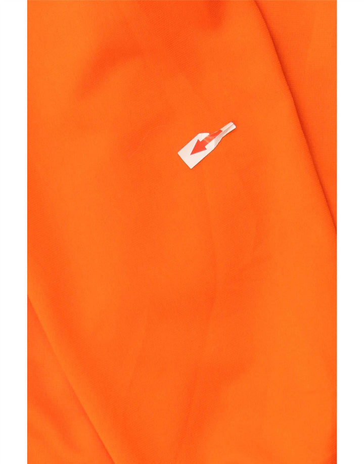 Diadora Womens Graphic Tracksuit Top Jacket IT 42 Médio Laranja Poliéster