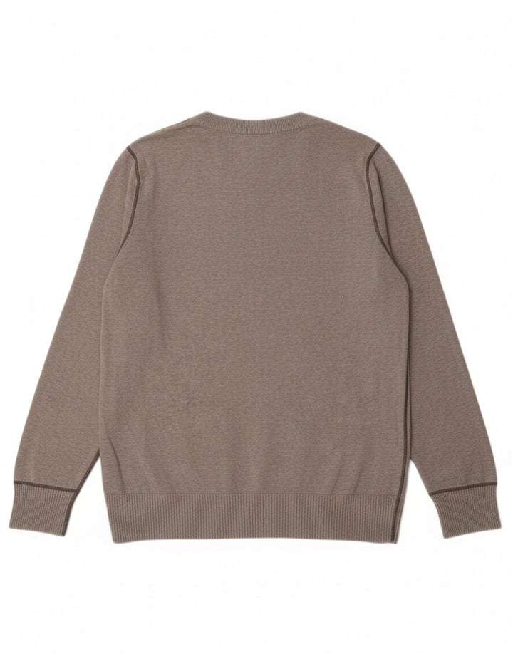 Suéter cardigã masculino G-STAR XL algodão cinza