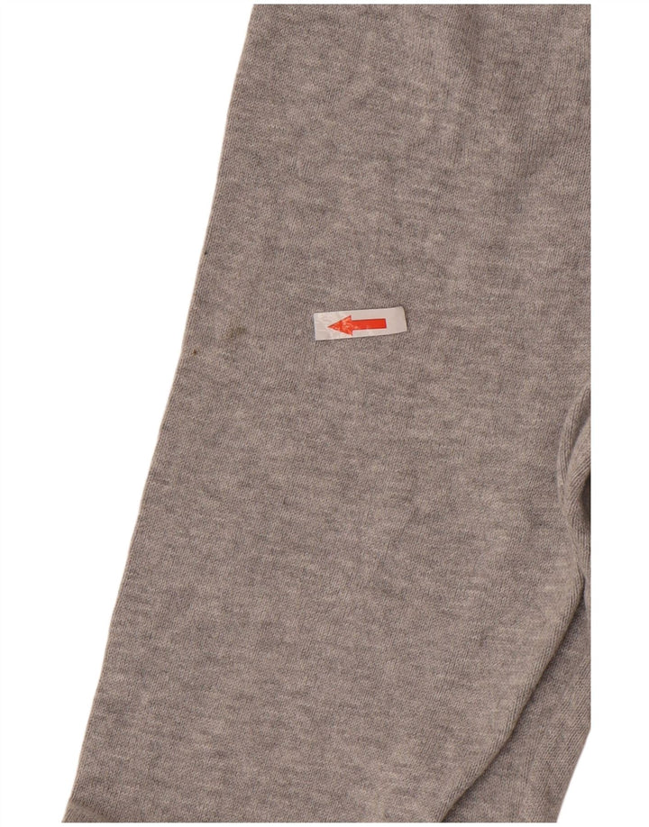 Suéter masculino Marks & Spencer com decote em V XL algodão cinza