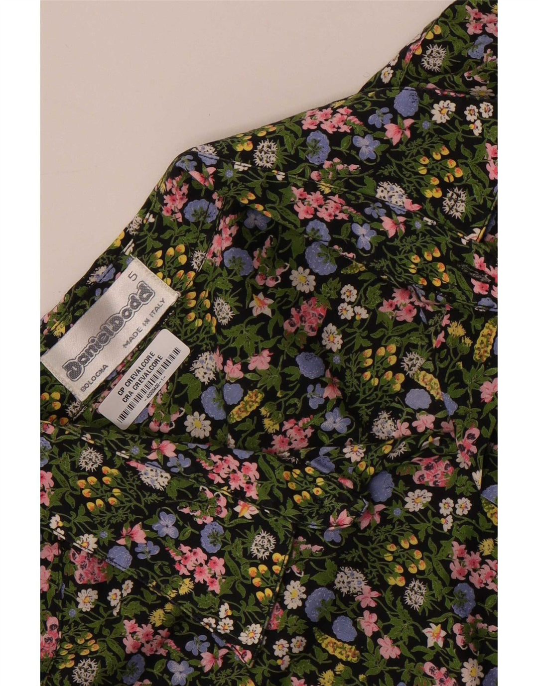 Camisa masculina de manga curta Daniel Dodd grande verde floral