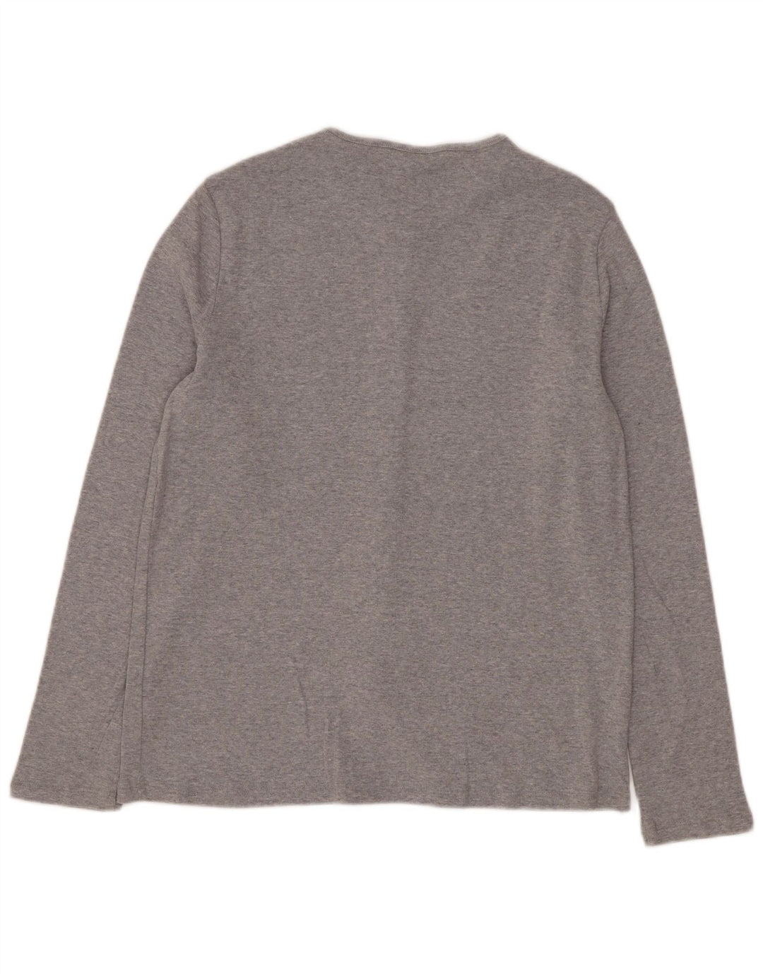 Suéter cardigã feminino Marks & Spencer Reino Unido 12 algodão cinza médio