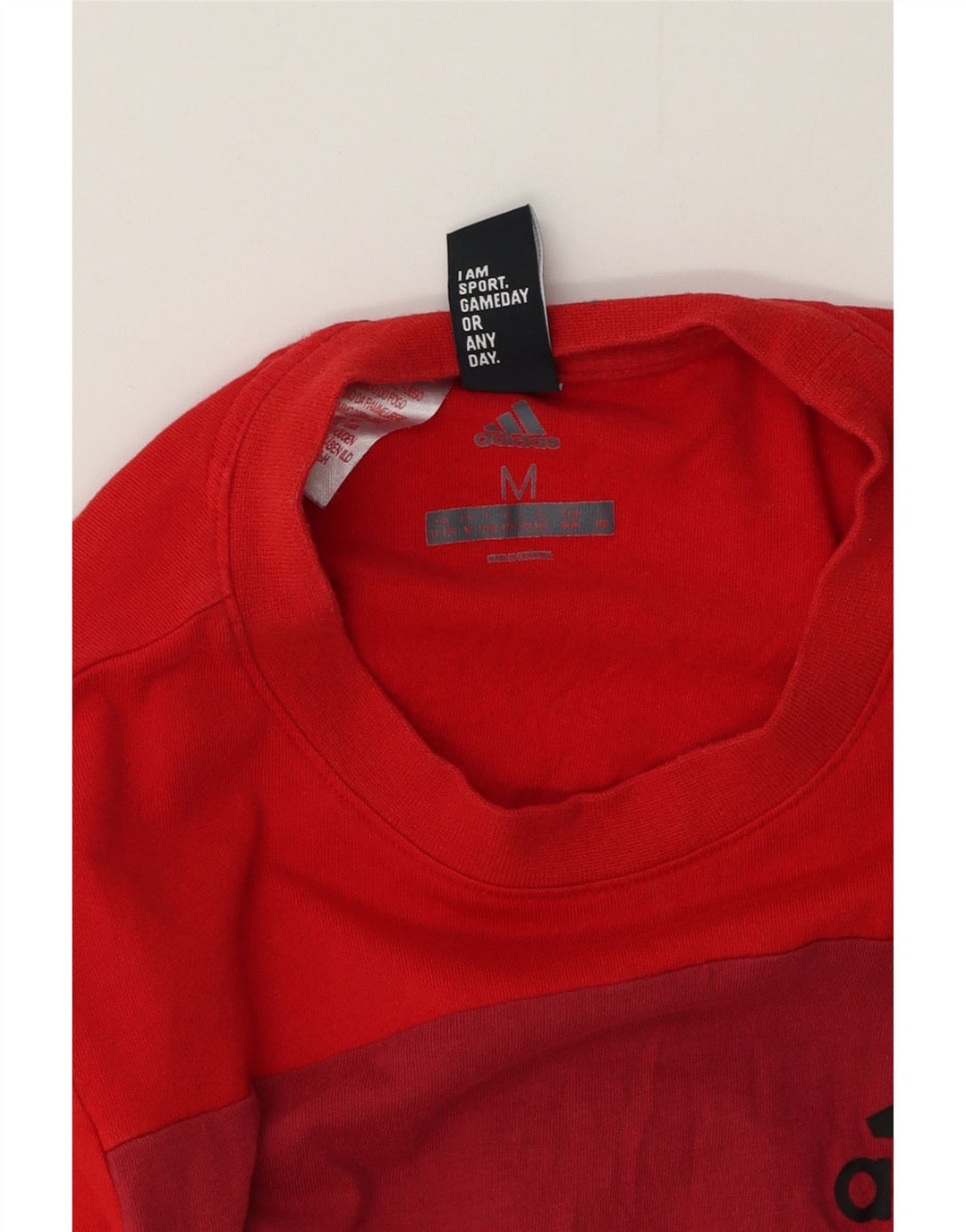 Camiseta Adidas Meninos Graphic Top 11-12 Anos Médio Vermelho