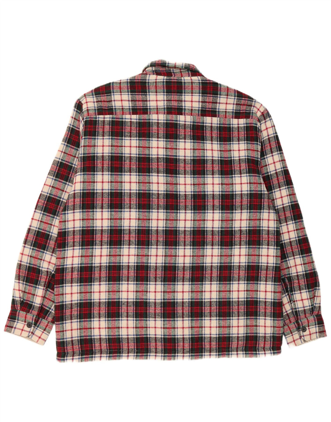 Camisa masculina de flanela Lenhador Piombo XL de algodão xadrez multicolorido