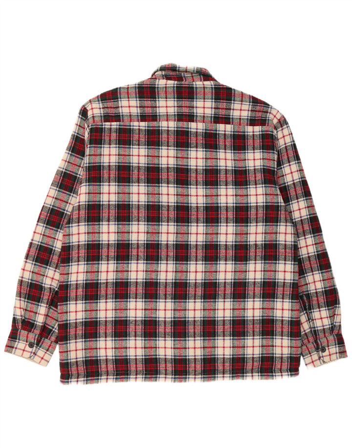 Camisa masculina de flanela Lenhador Piombo XL de algodão xadrez multicolorido