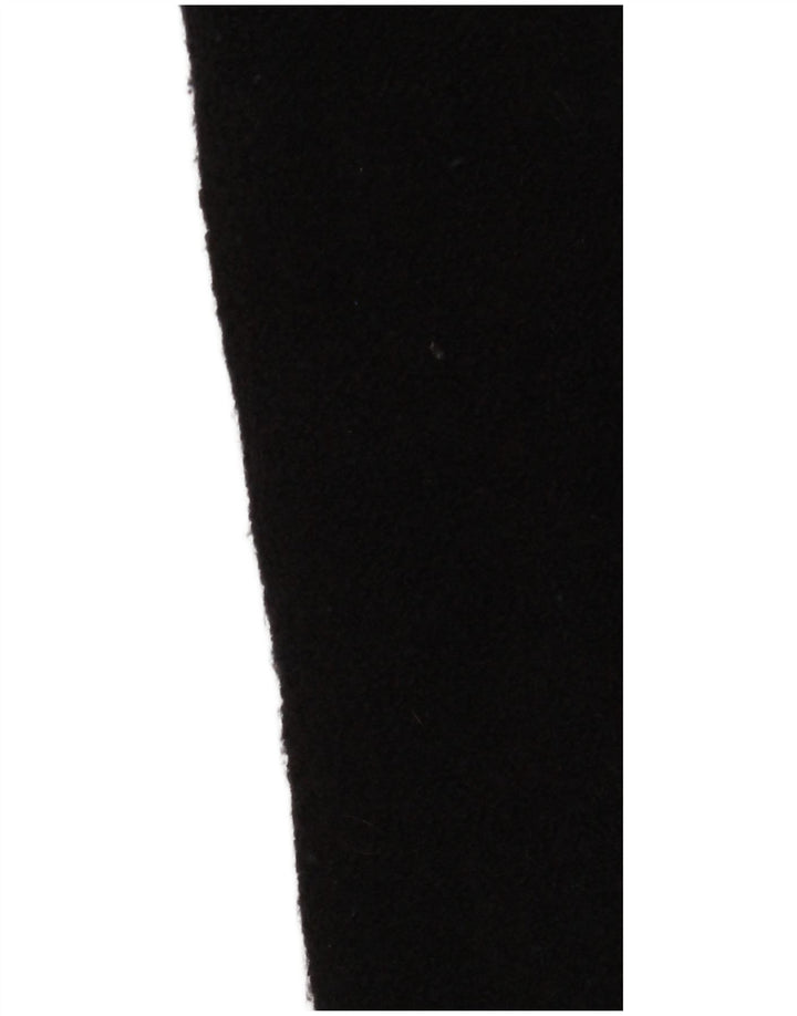 Sobretudo gráfico feminino Desigual EU 40 lã preta média