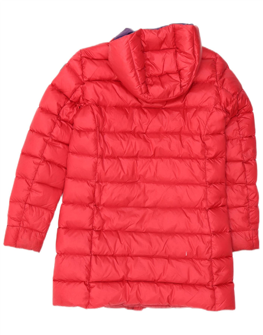 Casaco acolchoado com capuz para meninas Blauer 13-14 anos poliamida vermelha