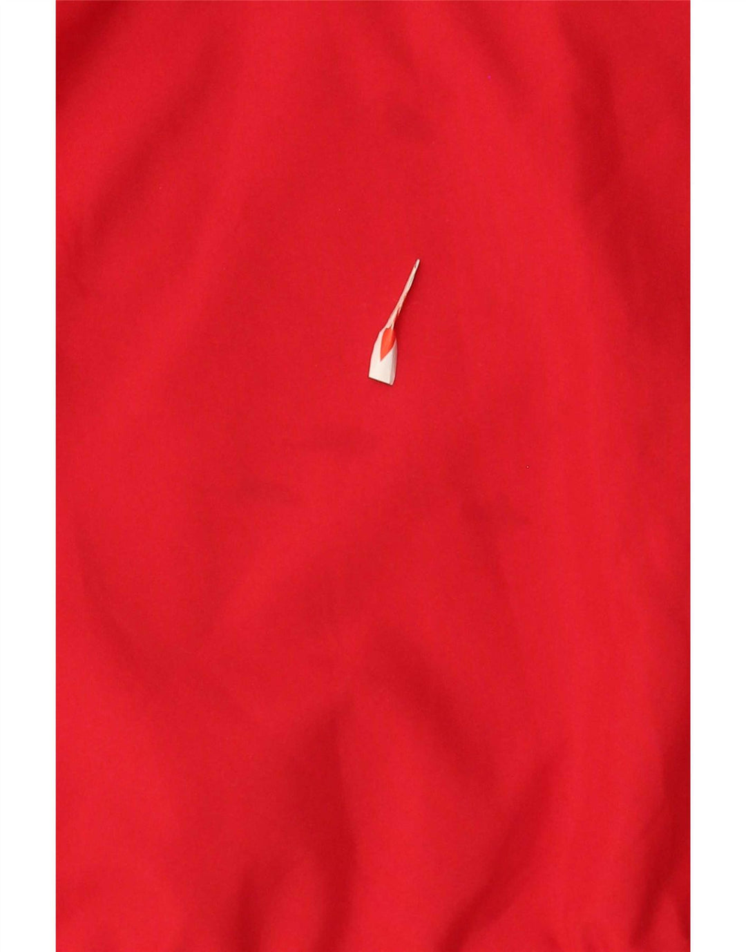 Jaqueta masculina de agasalho da Umbro, poliéster colorblock vermelho médio