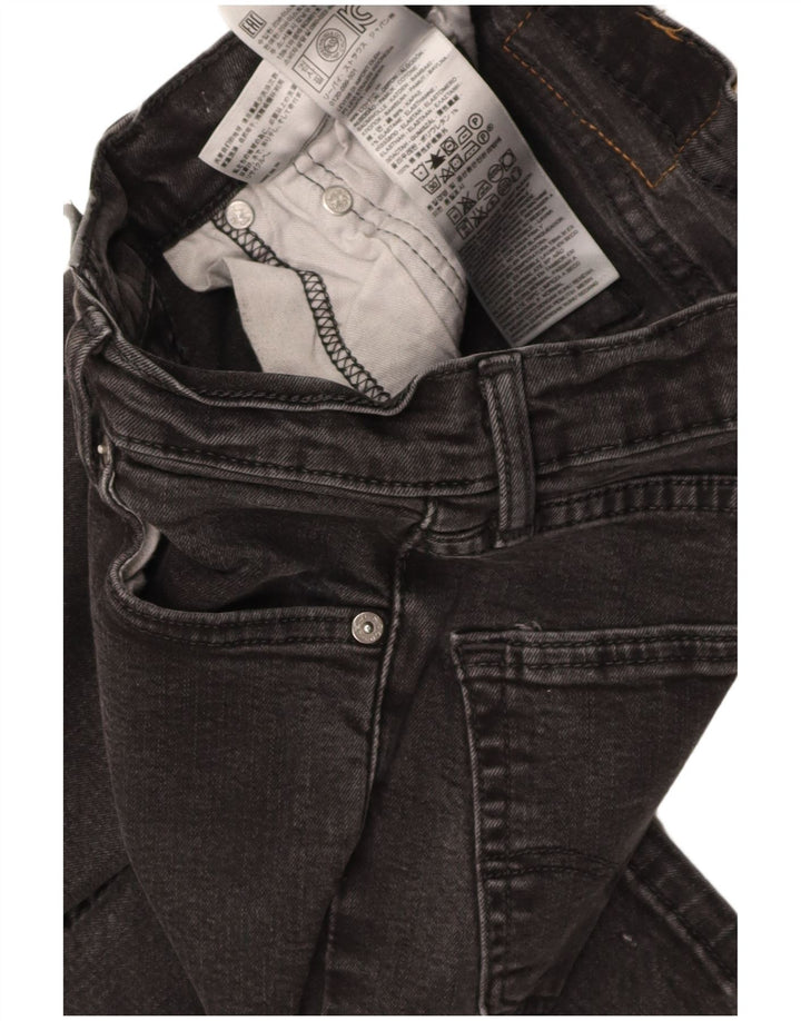 LEVI'S Jeans Slim Feminino W28 L30 Algodão Cinza
