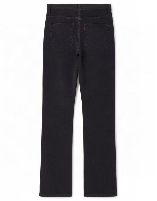Calça masculina de veludo bootcut Levi's W29 L34 algodão azul marinho