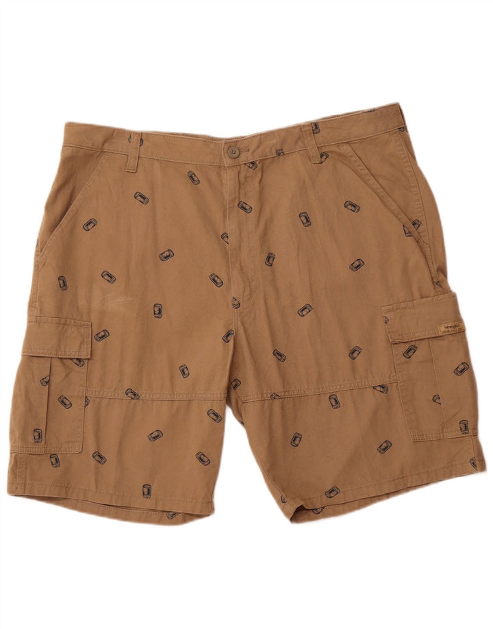 Shorts cargo masculino WRANGLER W40 XL algodão marrom