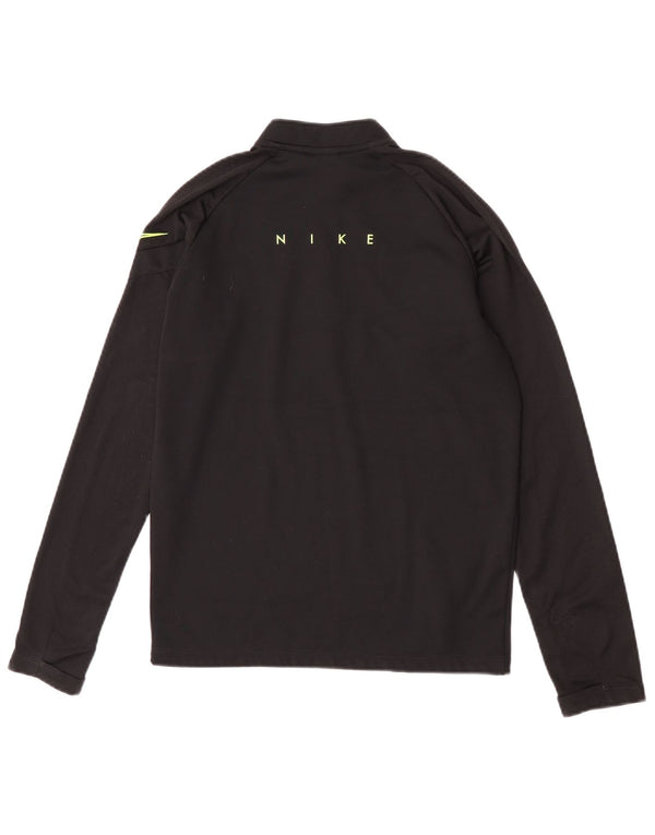 Nike Boys Dri Fit Graphic Pullover Treino Top 12-13 Anos Grande Preto