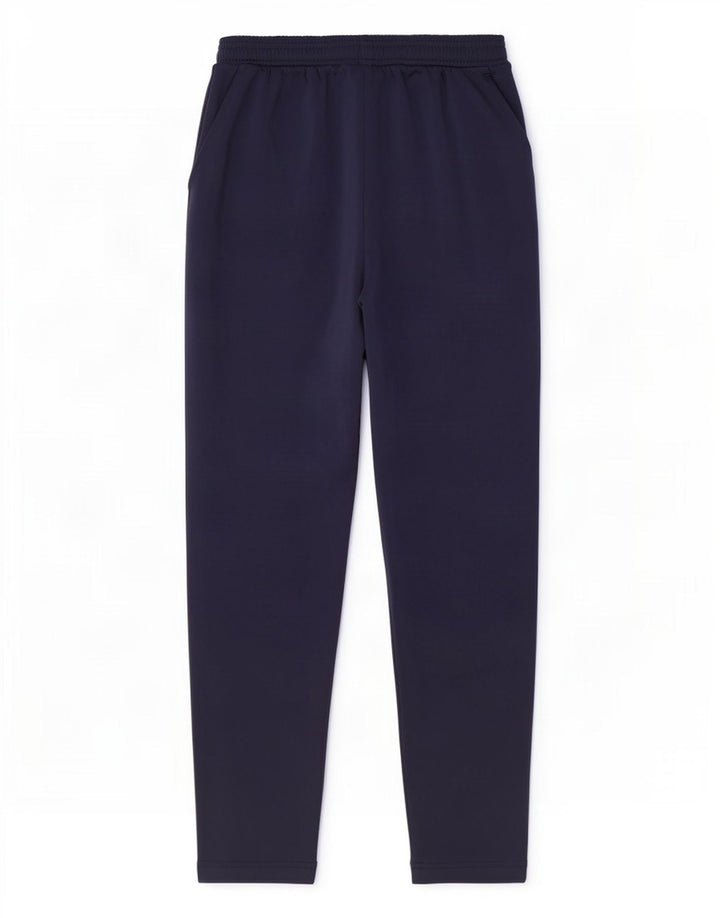 Calça de treino masculina Puma grande poliéster azul marinho