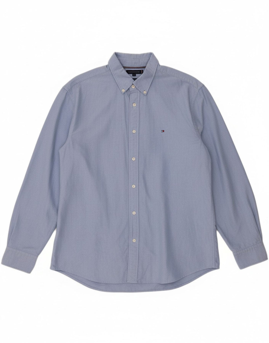 Camisa masculina TOMMY HILFIGER Regular Fit XL algodão azul