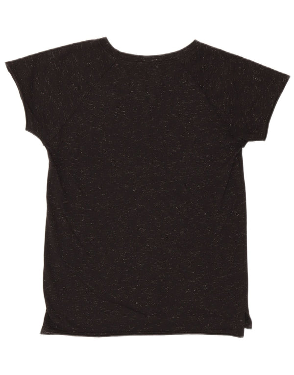 Camiseta feminina HARD ROCK CAFE Panamá com estampa gráfica UK 12 médio preto