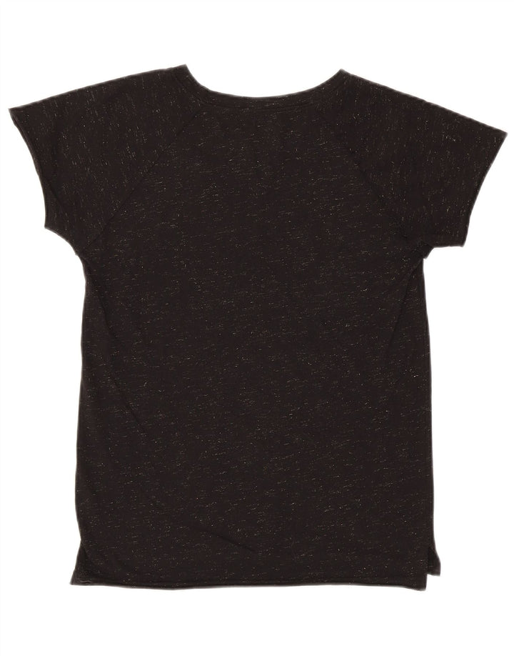 Camiseta feminina HARD ROCK CAFE Panamá com estampa gráfica UK 12 médio preto