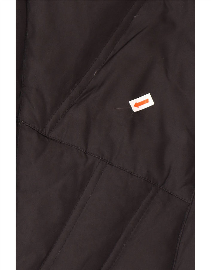 Casaco acolchoado feminino TRUSSARDI IT 42 poliéster preto médio