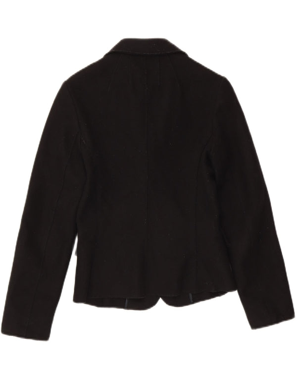 Jaqueta blazer feminina Paoloni IT 42 lã preta média