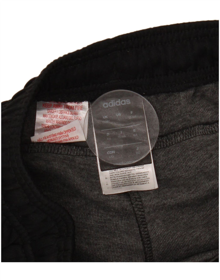 Adidas meninos calças de treino joggers 13-14 anos preto poliéster