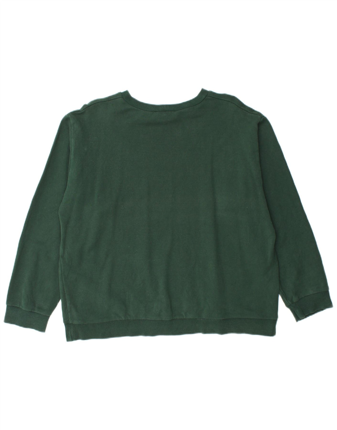 Suéter gráfico feminino ZARA UK 14 verde médio