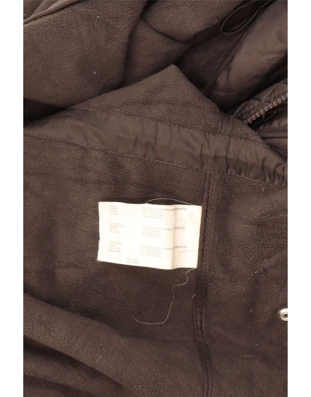 Casaco corta-vento feminino Sherpa Nautica UK 18 XL cinza poliéster