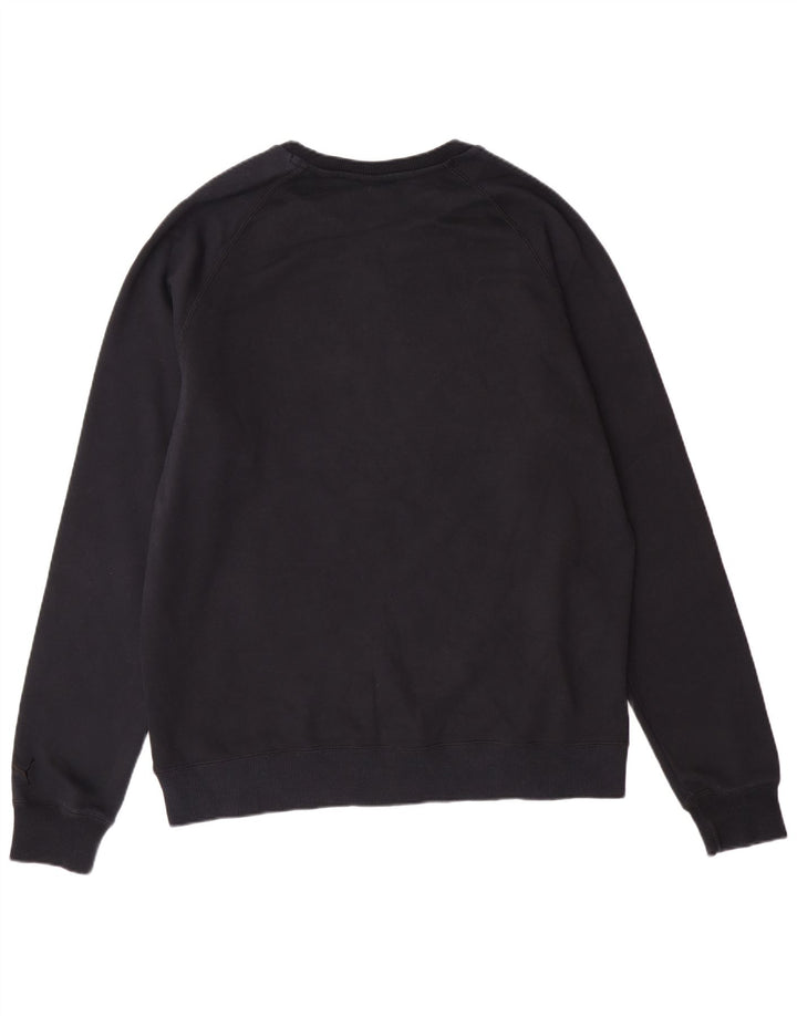 PUMA Mens Graphic Moletom Jumper XL Algodão Preto