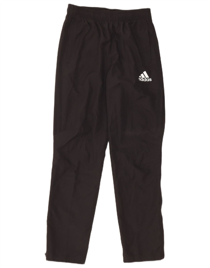 Calças de treino Adidas Boys Climalite 13-14 anos preto poliéster