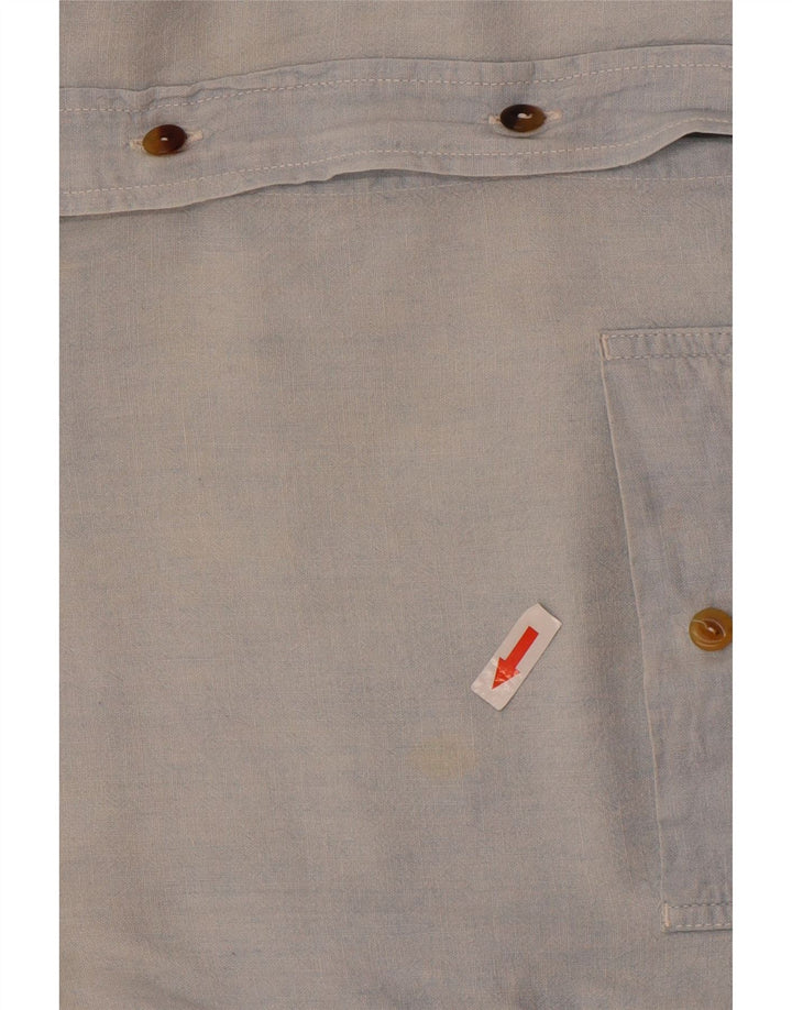 Camisa masculina Valentino tamanho 39 azul médio