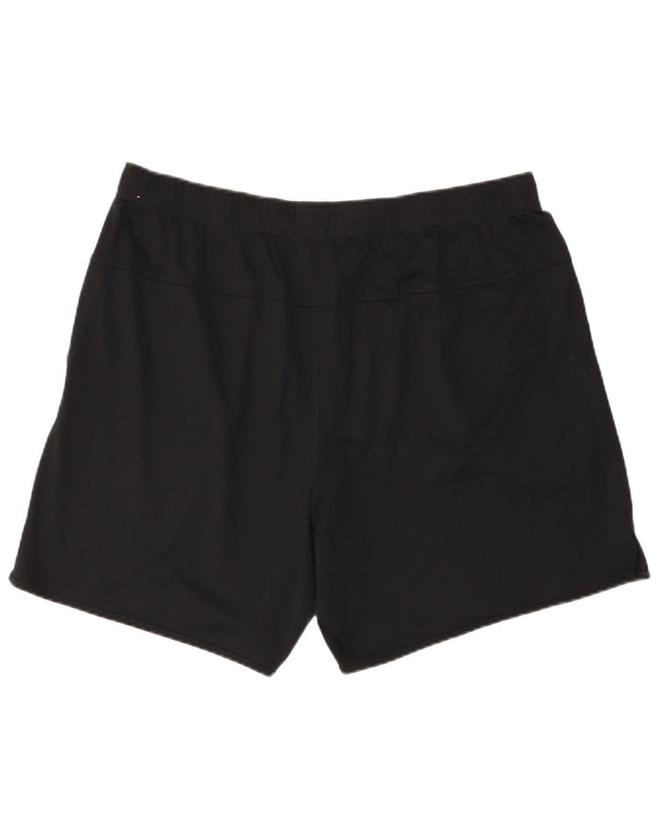 Shorts esportivos masculinos Nike Dri Fit 2XL poliéster preto