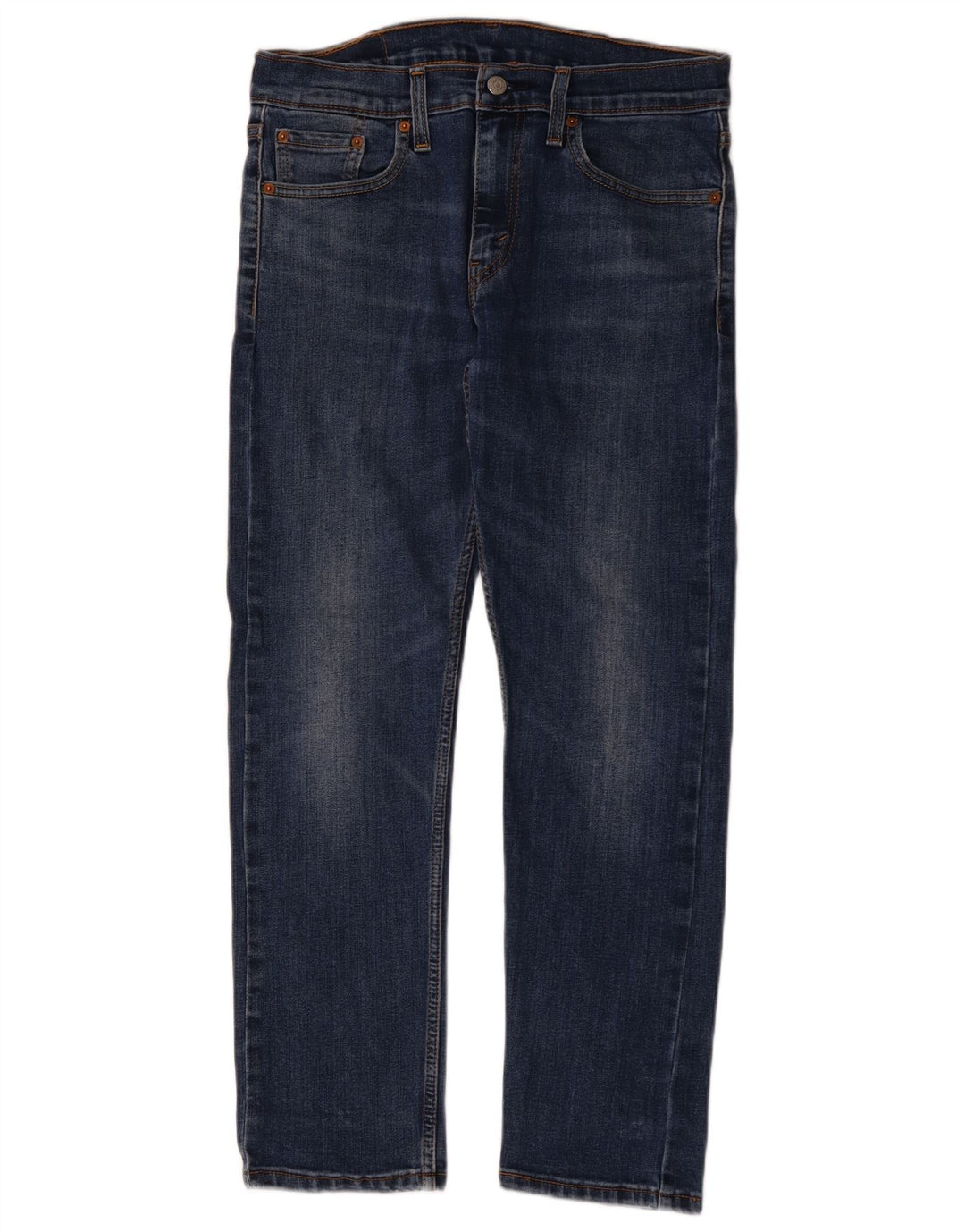 LEVI'S Masculino 502 Tapered Jeans W30 L30 Azul Algodão