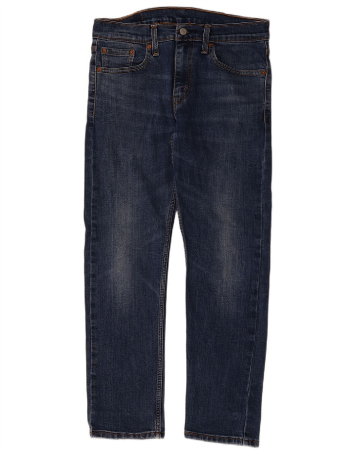 LEVI'S Masculino 502 Tapered Jeans W30 L30 Azul Algodão