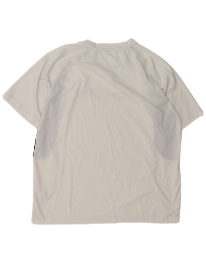 Camiseta gráfica masculina REEBOK Top XL branco colorblock