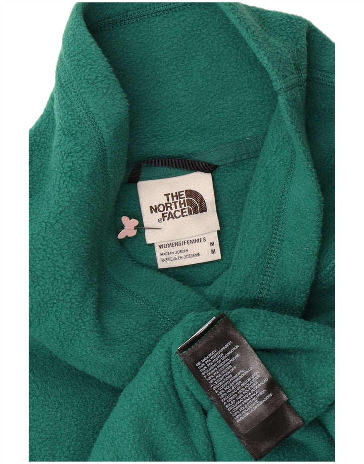 Jumper de lã feminino THE NORTH FACE UK 14 poliéster verde médio