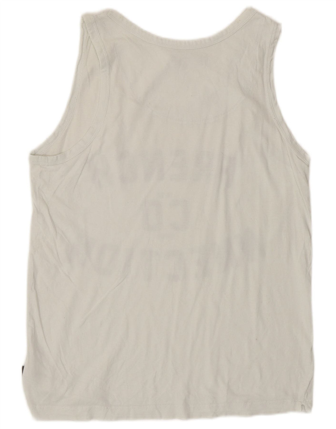 Colete gráfico masculino French Connection Top médio branco
