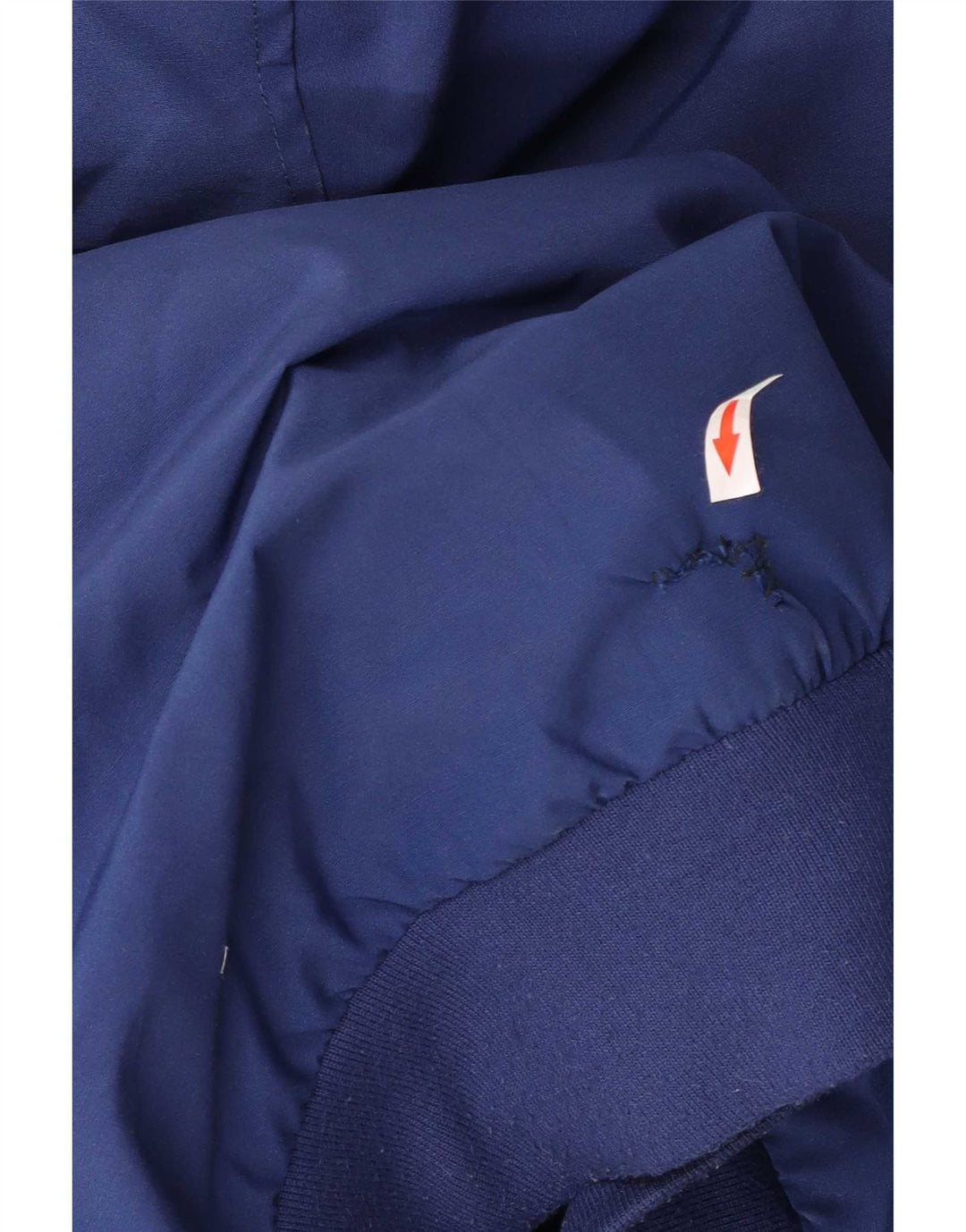 Jaqueta bomber masculina acolchoada com capuz Michael Kors Reino Unido 36 poliéster azul pequeno