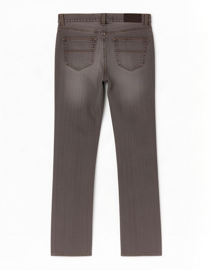 Gant Mens Straight Jeans W32 L36 Algodão Cinza
