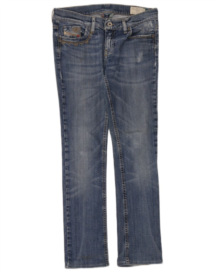 Diesel Feminino Liv Slim Jeans W29 L30 Azul Algodão