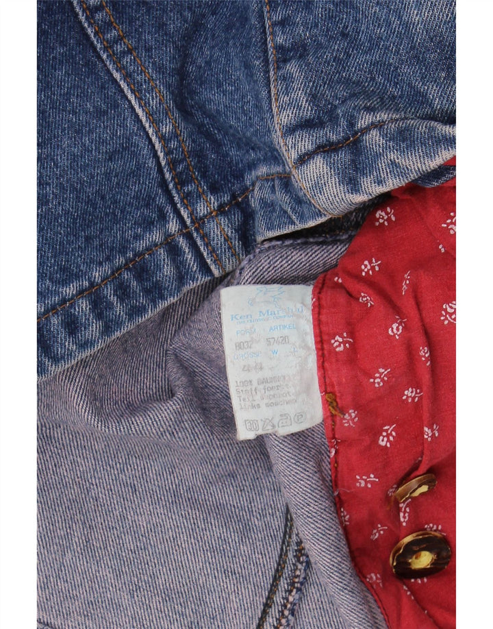 Jaqueta jeans feminina KEN MARSHAL IT 44 algodão azul médio