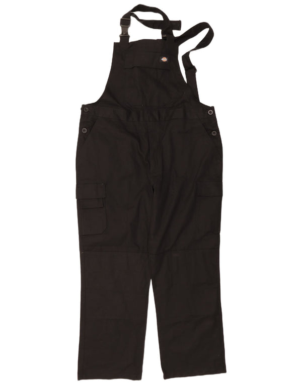 Calças cargo masculinas Dickies Straight Dungarees 2XL W44 L31 poliéster preto