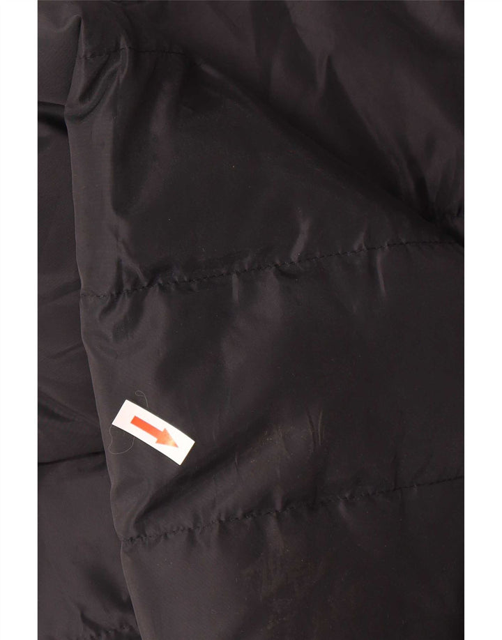 Jaqueta Kappa Boys Graphic Acolchoada 13-14 Anos 2XL Poliéster Preto