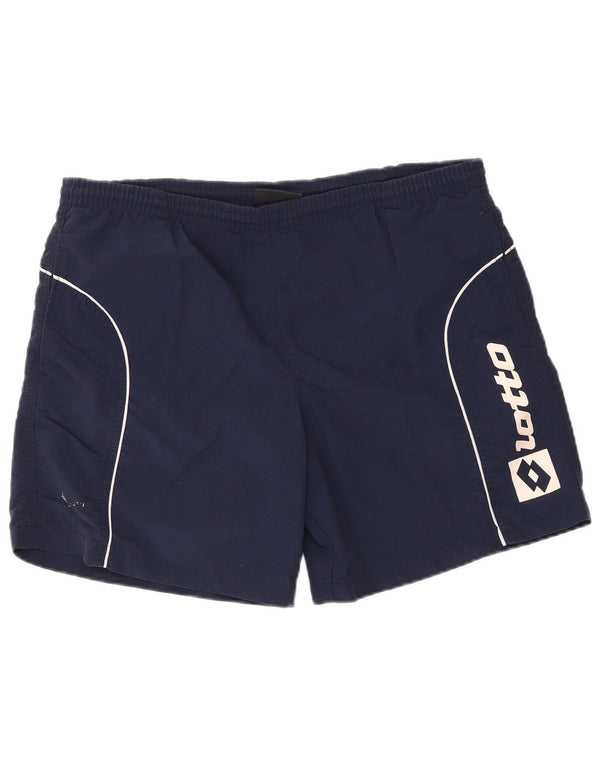 Shorts de natação masculino Lotto Graphic grande azul marinho
