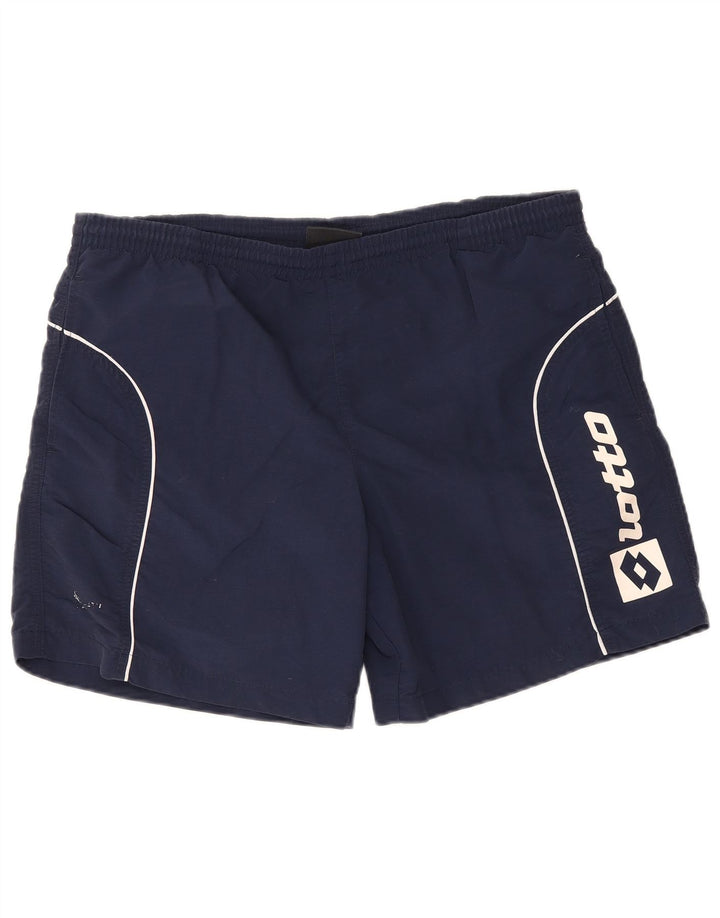 Shorts de natação masculino Lotto Graphic grande azul marinho