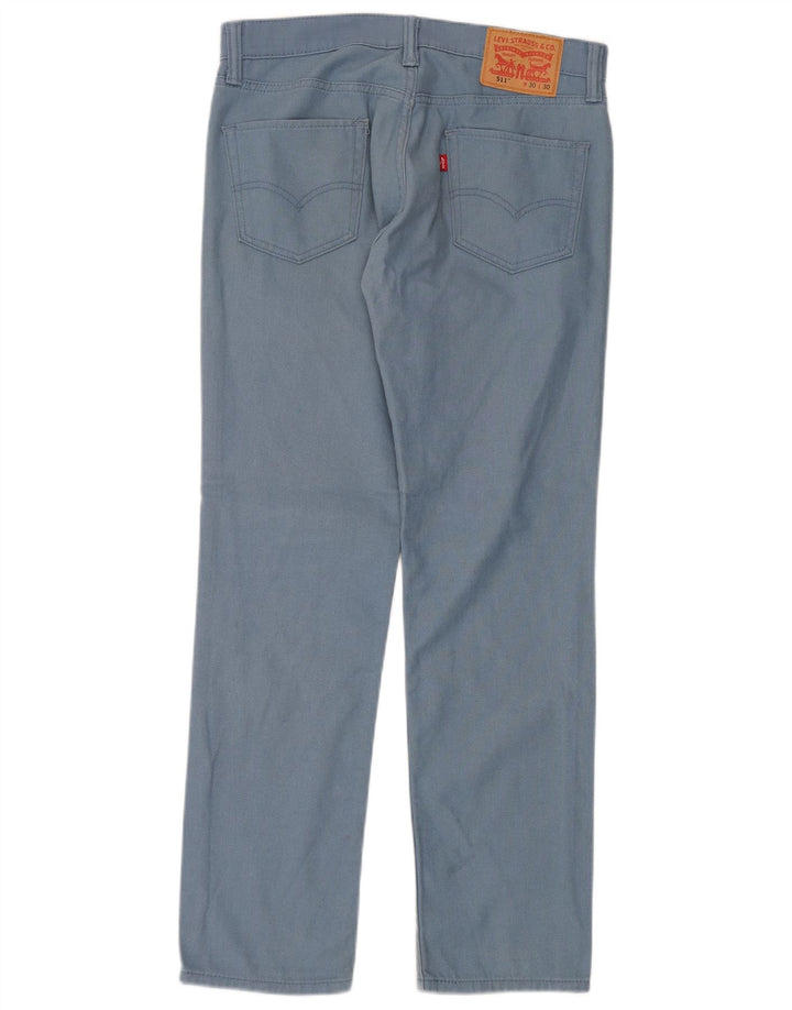 Calça Levi's Masculina 511 Slim Casual W30 L30 Azul Algodão