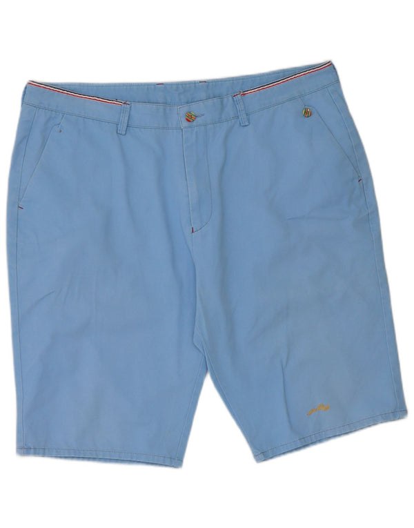 Paul & Shark Mens Chino Shorts W36 Grande Algodão Azul