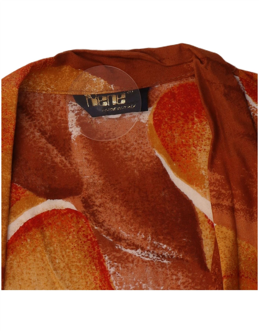 Jaqueta blazer feminina Rene com 1 botão IT 44 marrom médio floral