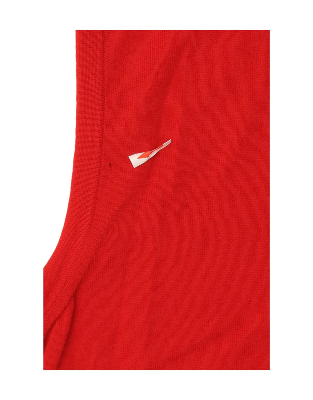 Colete masculino vintage regata EU 48 lã vermelha média