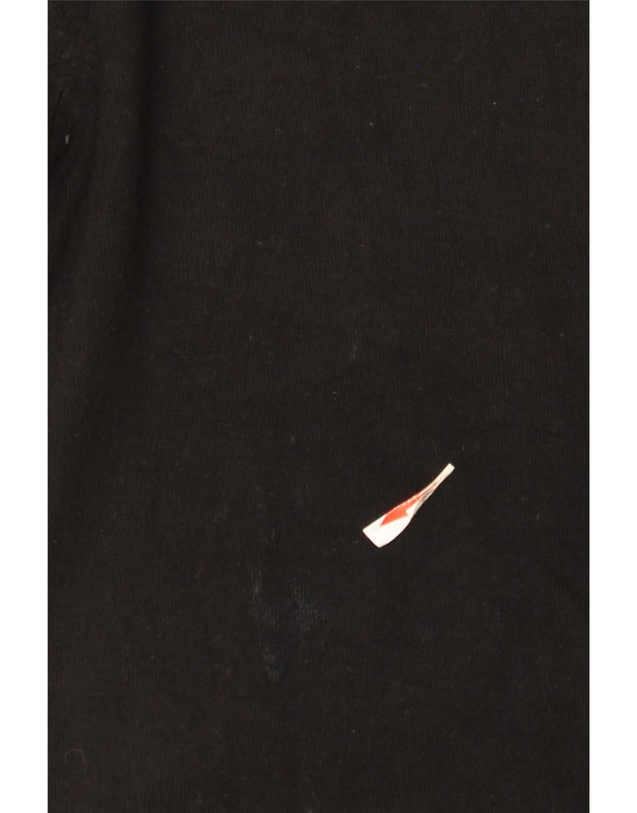 Suéter cardigã feminino Zara Reino Unido 14 grande viscose preta