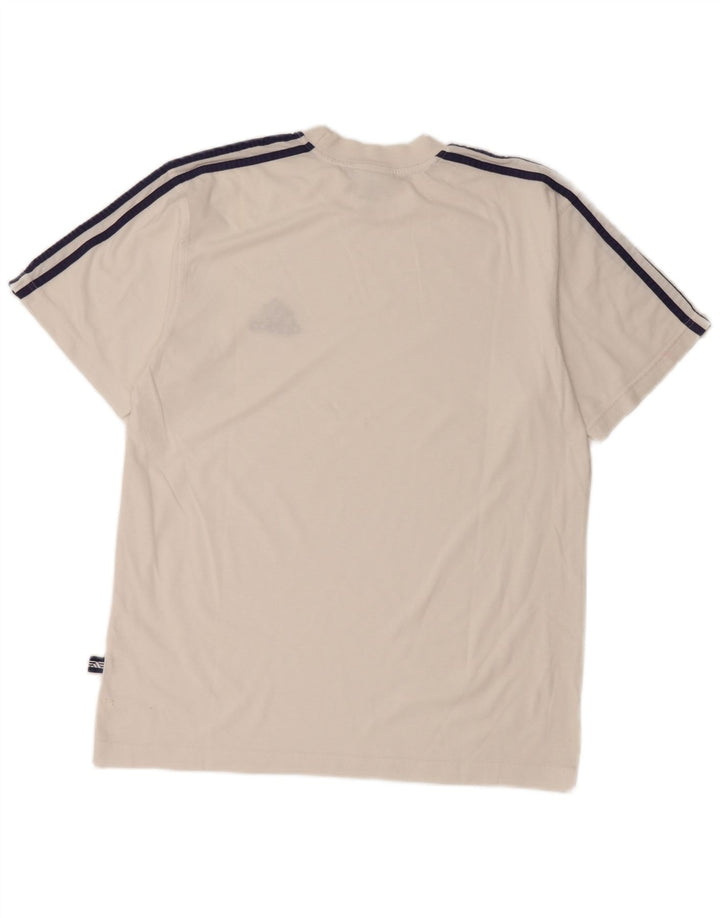 Camiseta Adidas Menino Top 15-16 Anos Algodão Branco